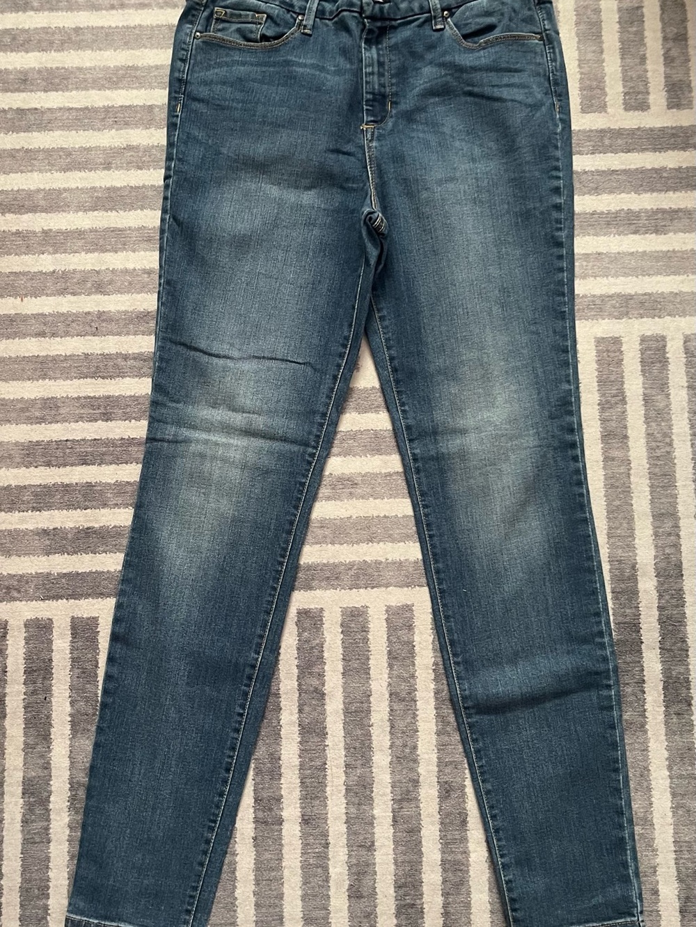 Jessica Simpson Dark Blue Straight Leg Jeans